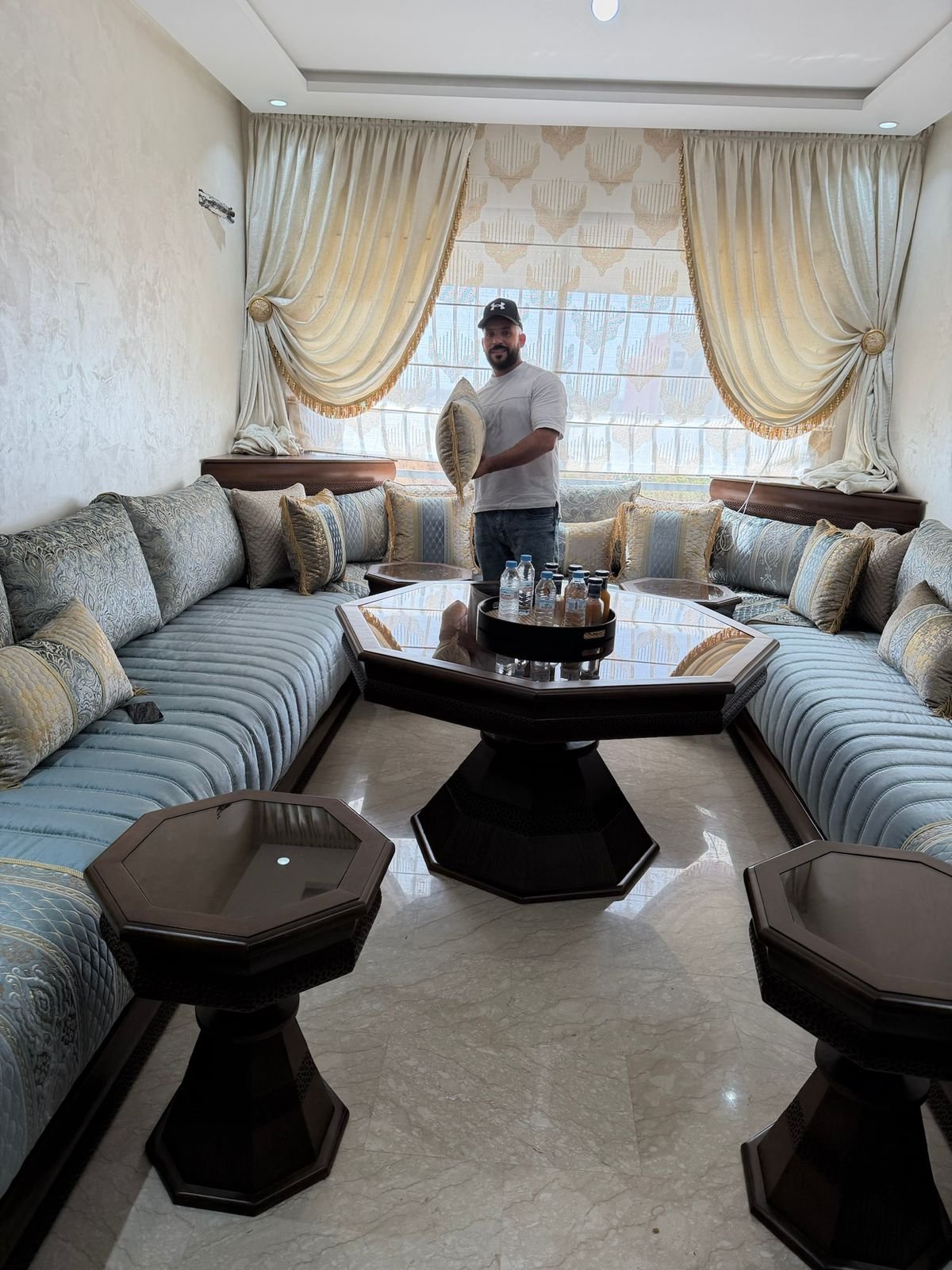 Salon marocain traditionnel